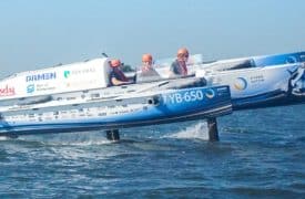 Eerste vliegende waterstofboot