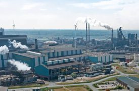 Tata Steel milieu-installatie staalproductie in Nederland Groen staal
